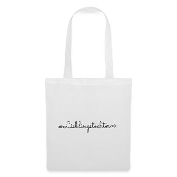 Favorite daughter best daughter saying gift - Tote Bag - white - Front