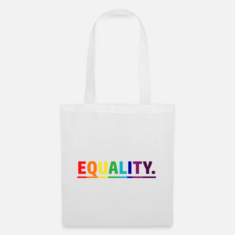Equality - Stoffbeutel - Weiß