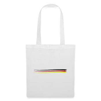 Germany Team Line Flag - Tote Bag - white - Front