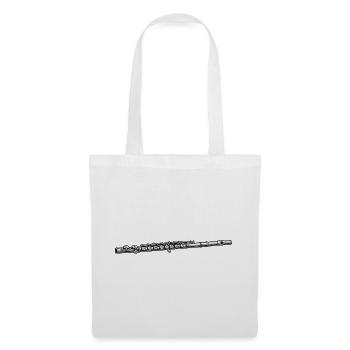 Flute Music - Tote Bag - white - Front