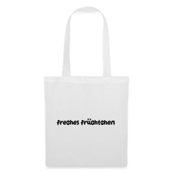 Freches Früchtchen  - Stoffbeutel - Weiß - Vorne