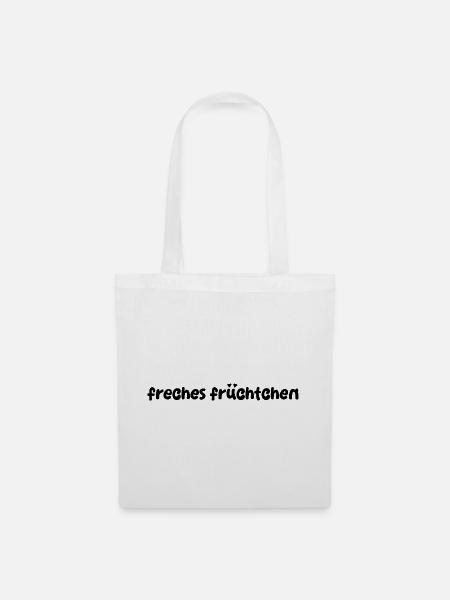 Freches Früchtchen  - Stoffbeutel - Weiß