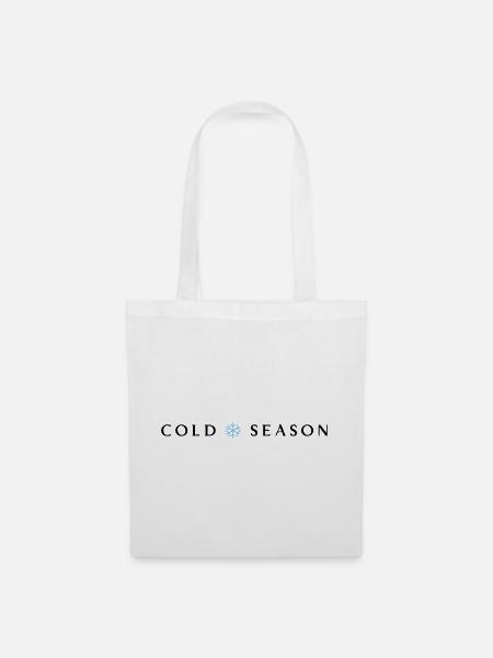Cold Season - Stoffbeutel - Weiß