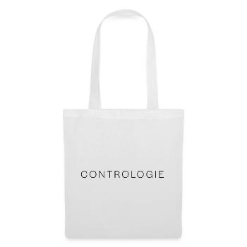 Contrology — minimalistischer Pilates - Stoffbeutel - Weiß - Vorne