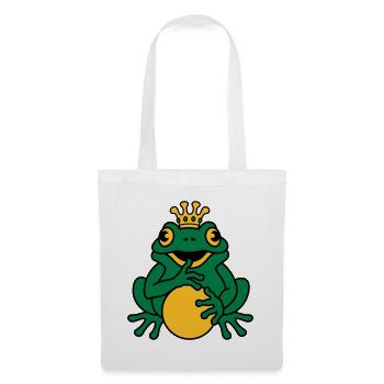 Froschkönig - Stoffbeutel - Weiß - Vorne