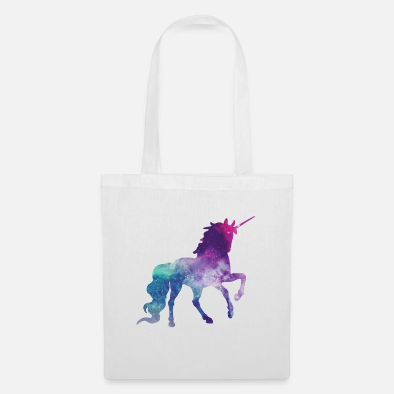 Einhorn - Stoffbeutel - Weiß