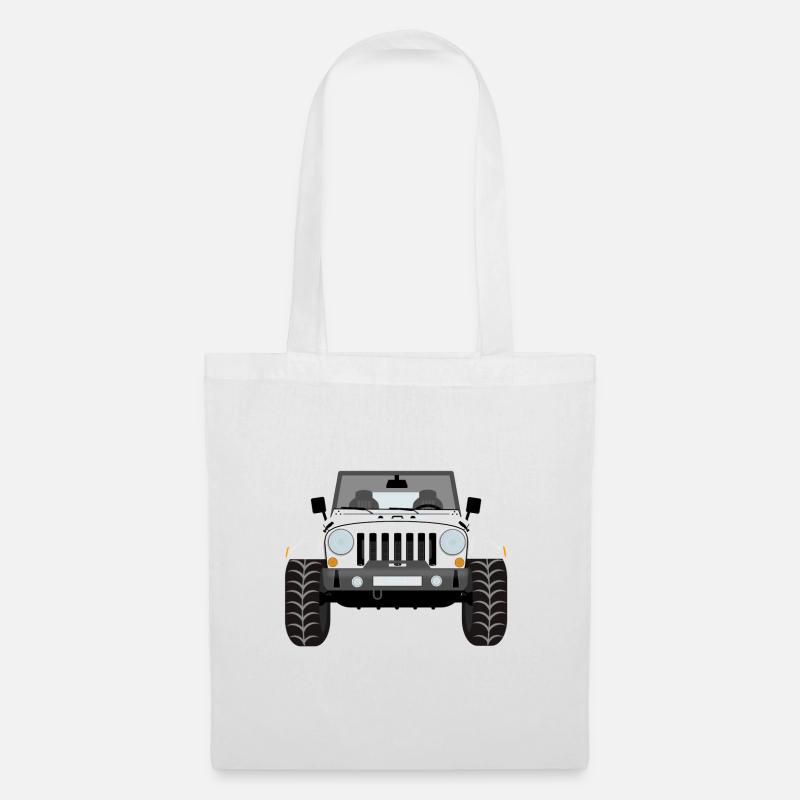 Jeep white - Tote Bag - white