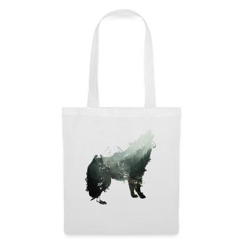 Der Wolf ist der Wald - Stoffbeutel - Weiß - Vorne