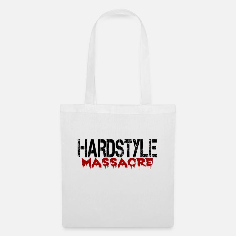 Hardstyle - Stoffbeutel - Weiß