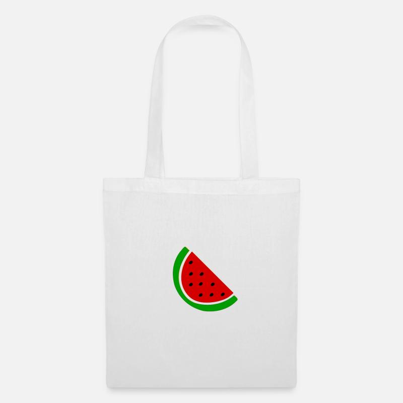 watermelon - Tote Bag - white