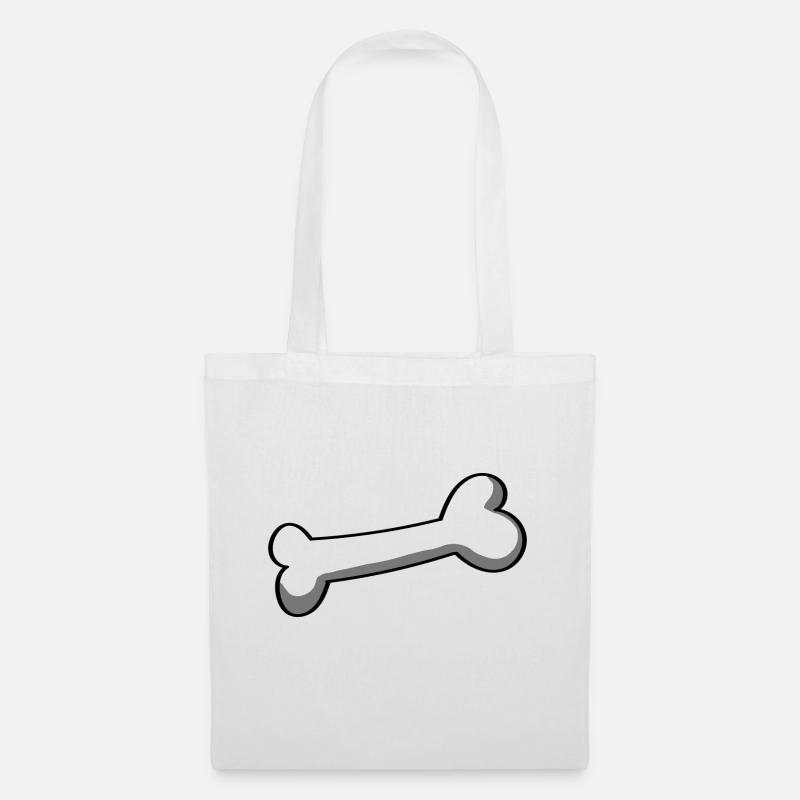 bone - Tote Bag - white