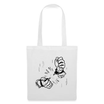 liberté - Sac en tissu - blanc - Devant