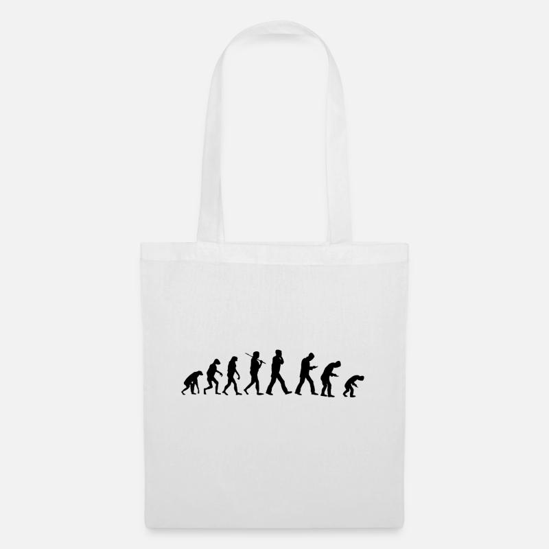 Evolution smartphone - Tote Bag - white
