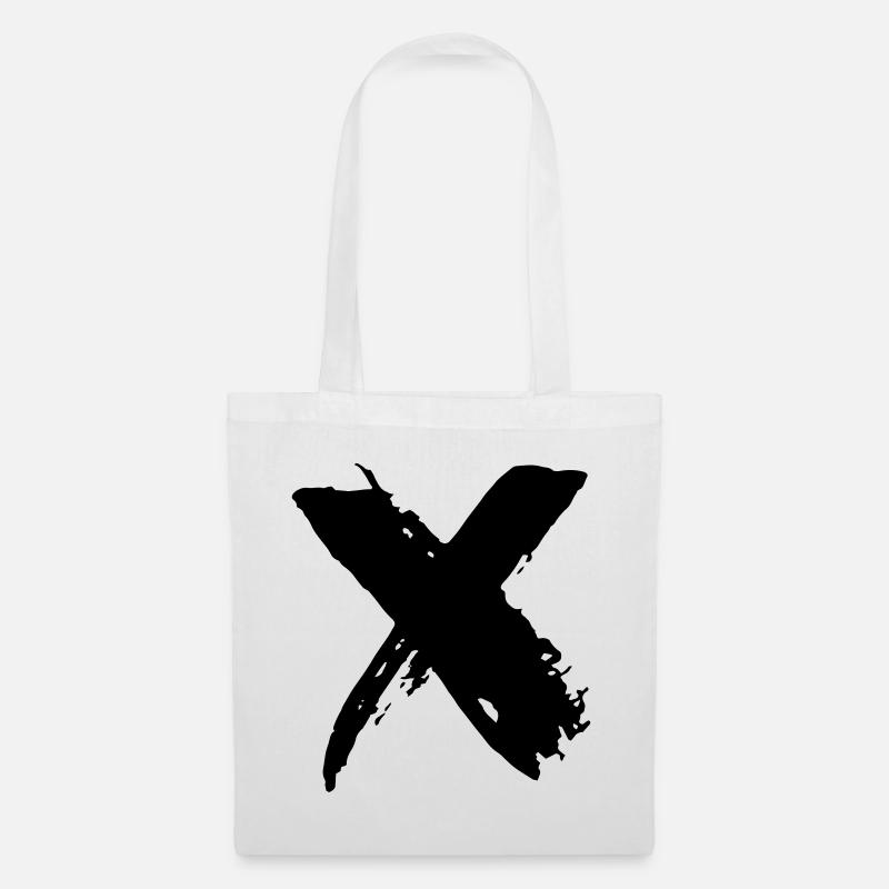X Symbol - Stoffbeutel - Weiß