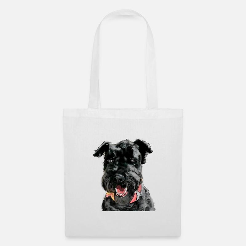Kerry Blue Terrier - Tote Bag - white