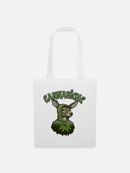 Cannabiche 03 - Stoffbeutel - Weiß