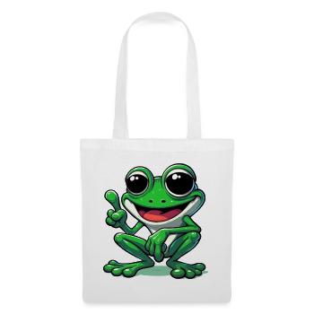Frog - Tote Bag - white - Front