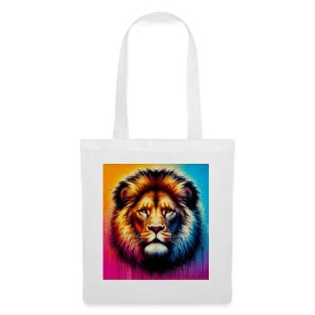 lion - Tote Bag - white - Front