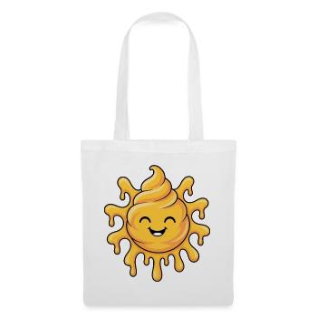 Soft-Serve Sun – Melting Sunshine - Stoffbeutel - Weiß - Vorne