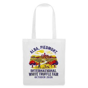 Alba Piedmont International White Truffle Fair - Stoffbeutel - Weiß - Vorne