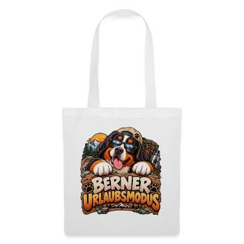 Berner Urlaubsmodus - Stoffbeutel - Weiß - Vorne