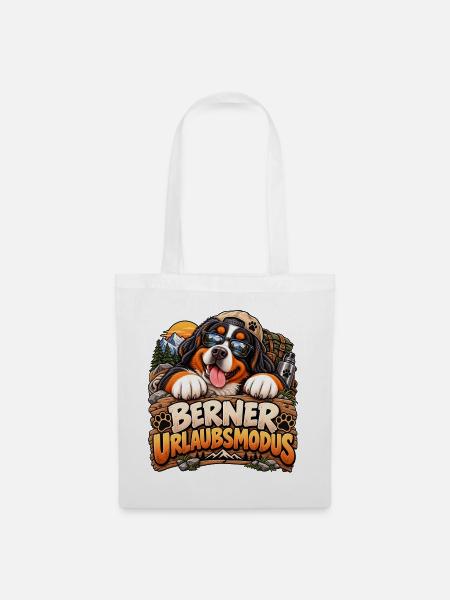 Berner Urlaubsmodus - Stoffbeutel - Weiß