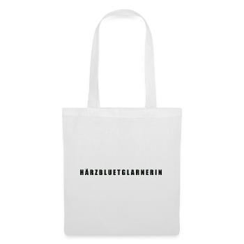 Härzbluetglarnerin, Canton de Glaris, Suisse - Sac en tissu - blanc - Devant
