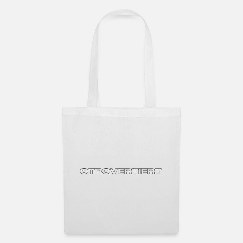 Otroverted - Tote Bag - white