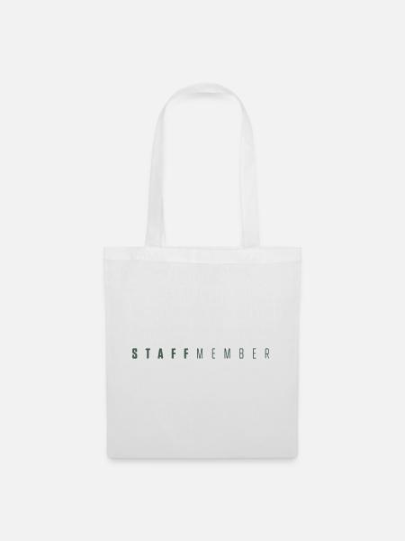 staff - Stoffbeutel - Weiß