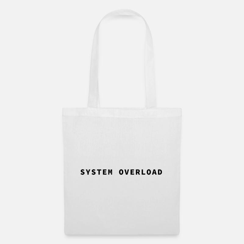 SURCHARGE DU SYSTÈME - Sac en tissu - blanc