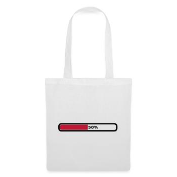 50 percent - Sac en tissu - blanc - Devant