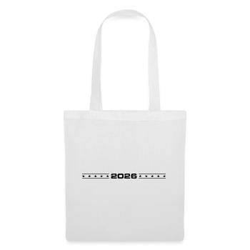 2026 year line - Tote Bag - white - Front