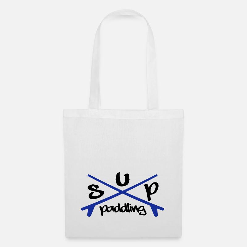 Stand up Paddling - Stoffbeutel - Weiß