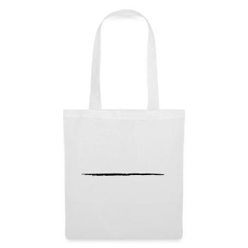 Brush Stroke Underline Pinselstrich Grunge Art - Tote Bag - white - Front