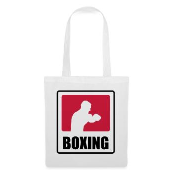 Boxer - Boxen 🥊 - Stoffbeutel - Weiß - Vorne
