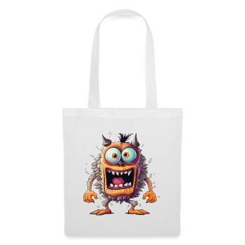 Halloween Monster Zombie Effrayant Costume d’horreur - Sac en tissu - blanc - Devant