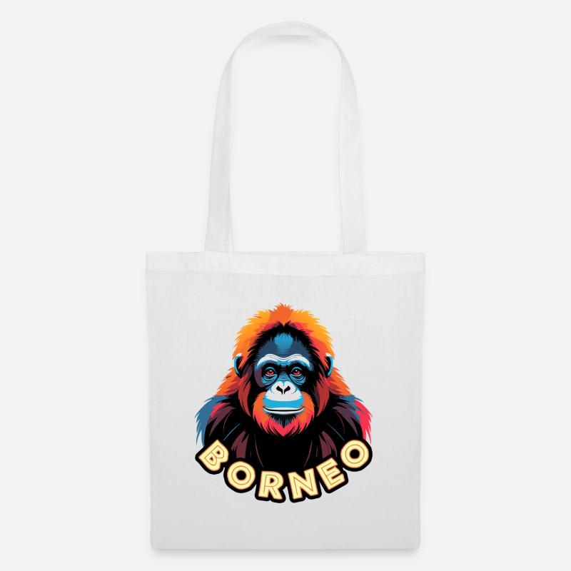 Borneo - Stoffbeutel - Weiß