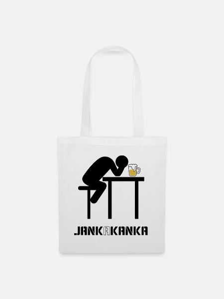 JANK A KANKA - Stoffbeutel - Weiß