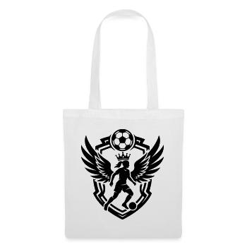 Blason féminin de football Football féminin - Sac en tissu - blanc - Devant