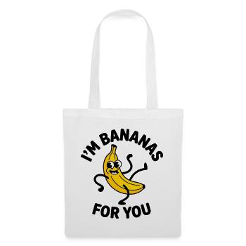 I Am Banana – For You Cartoon - Tote Bag - white - Front