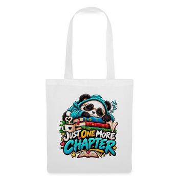 Sleepy Panda und ergänzendes Kapitel - Stoffbeutel - Weiß - Vorne