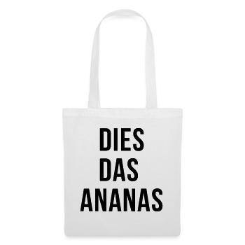 CE L'ANANAS - Sac en tissu - blanc - Devant