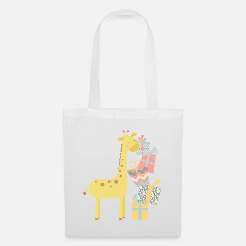 Giraffe - Tote Bag - white