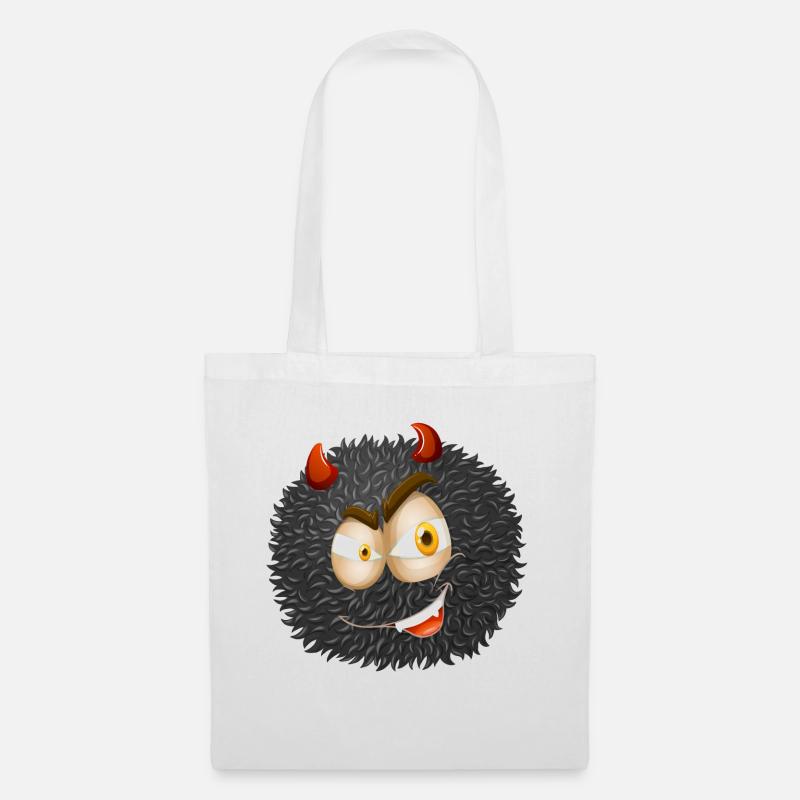 Monster - Stoffbeutel - Weiß