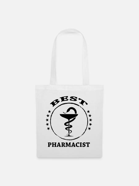 Best Pharmacist - Stoffbeutel - Weiß