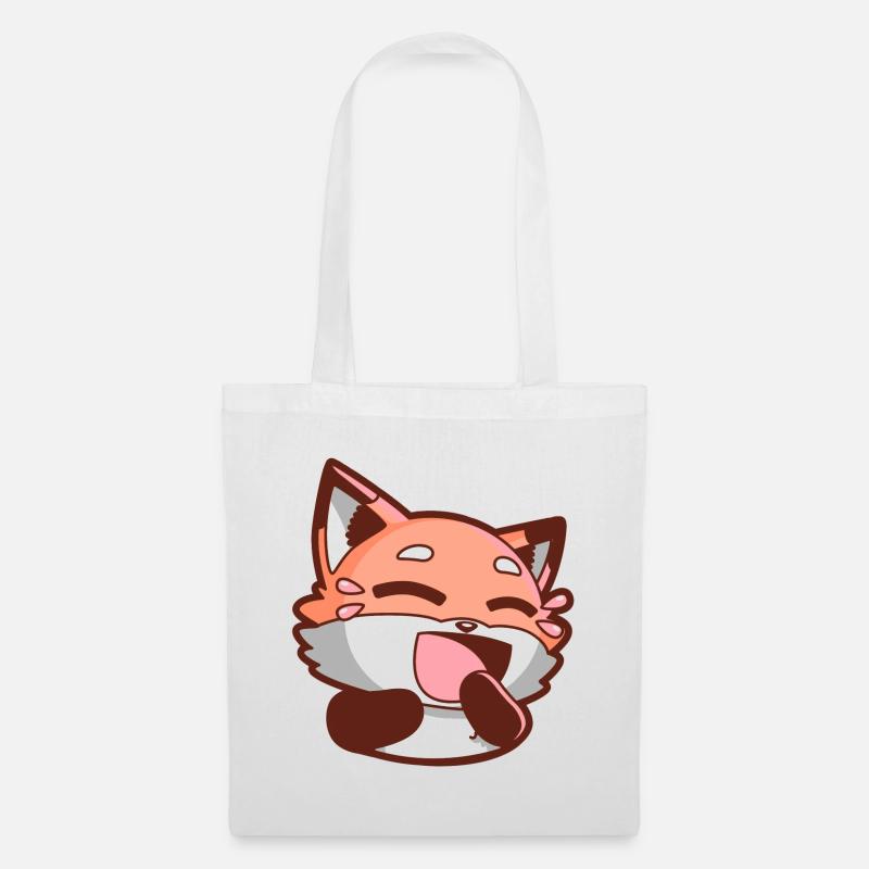 Fox Foxes - Tote Bag - white