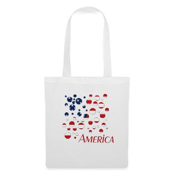America - Stoffbeutel - Weiß - Vorne