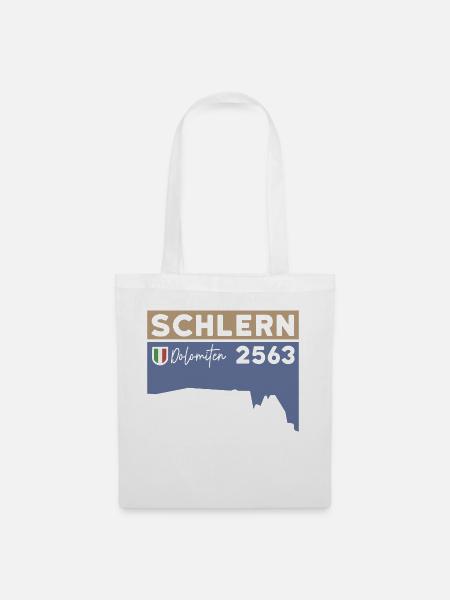 Schlern Sciliar Dolomiten Höhe Wanderung Südtirol - Stoffbeutel - Weiß