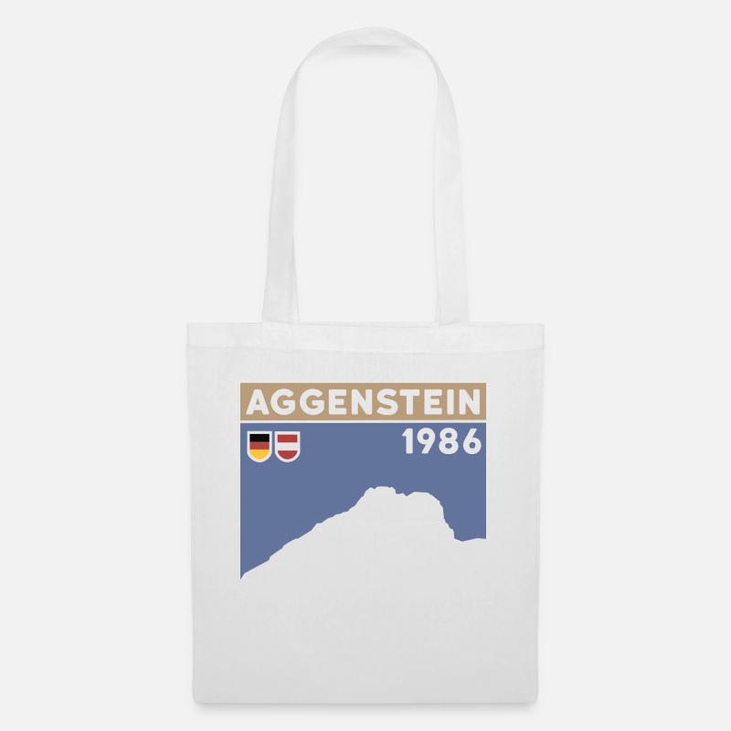 Aggenstein Gipfel Tour Grän Wandern mit Kindern - Stoffbeutel - Weiß