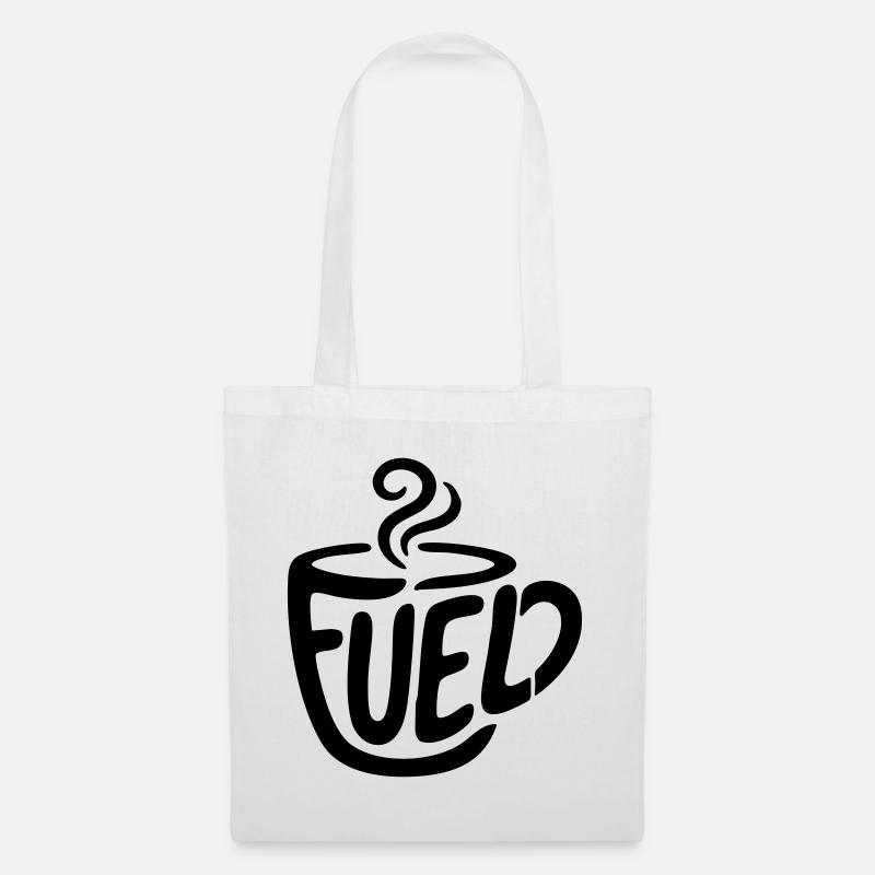 Kaffeebrennstoff - Stoffbeutel - Weiß